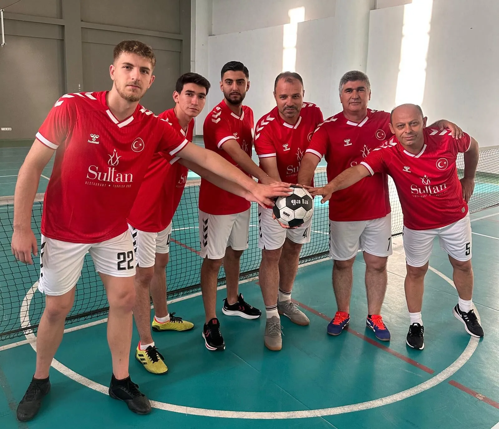TÜRKİYE FUTNET MİLLİ TAKIMI ROMANYA YOLCUSU